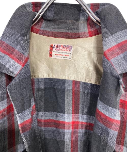 Mac Phergus（マックフェルガス）mac phergus (マックフェルガス) チェックシャツ グレー サイズ:16 1/2の古着・服飾アイテム