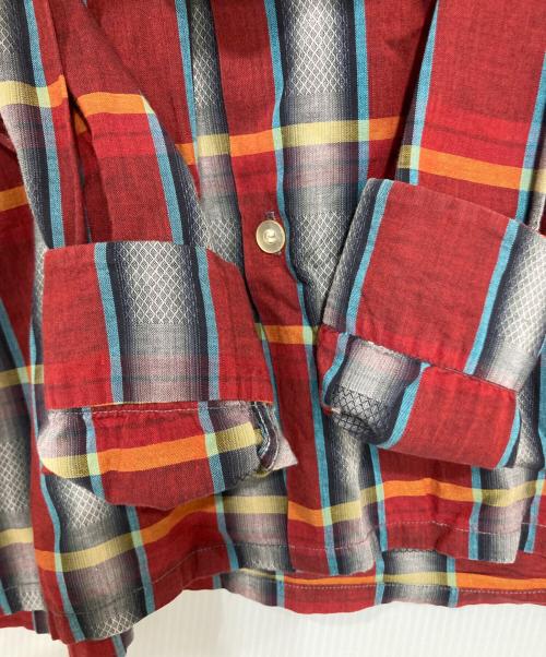 BRENT（ブレント）brent (ブレント) チェックシャツ レッド サイズ:15 1/2の古着・服飾アイテム
