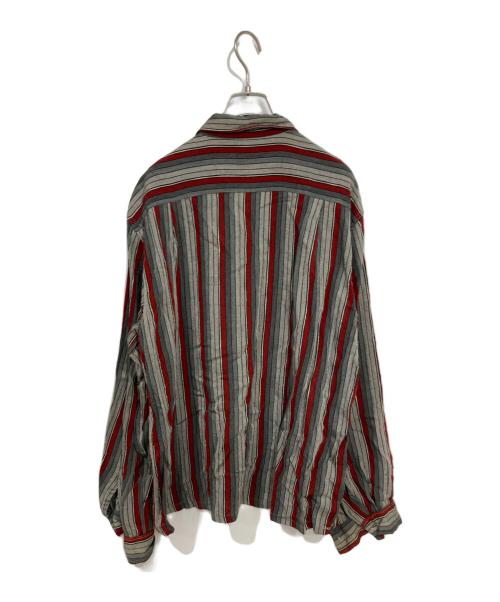 salmor（サルモル）salmor (サルモル) オープンカラーシャツ グレー サイズ:Ｌの古着・服飾アイテム