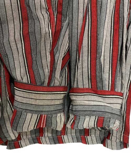 salmor（サルモル）salmor (サルモル) オープンカラーシャツ グレー サイズ:Ｌの古着・服飾アイテム