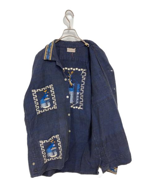 mayan modern（マイヤン・モダン）mayan modern (マイヤン・モダン) オープンカラーシャツ ネイビー サイズ:不明の古着・服飾アイテム