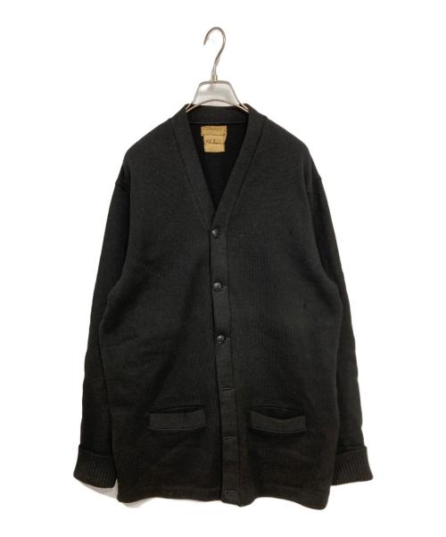 hl whiting co.（エイチ・エル・ホワイティング・カンパニー）hl whiting co. (エイチ・エル・ホワイティング・カンパニー) ウールニットカーディガン ブラック サイズ:不明の古着・服飾アイテム