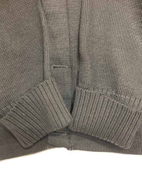 hl whiting co.（エイチ・エル・ホワイティング・カンパニー）hl whiting co. (エイチ・エル・ホワイティング・カンパニー) ウールニットカーディガン ブラック サイズ:不明の古着・服飾アイテム