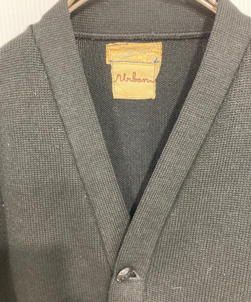 hl whiting co.（エイチ・エル・ホワイティング・カンパニー）hl whiting co. (エイチ・エル・ホワイティング・カンパニー) ウールニットカーディガン ブラック サイズ:不明の古着・服飾アイテム