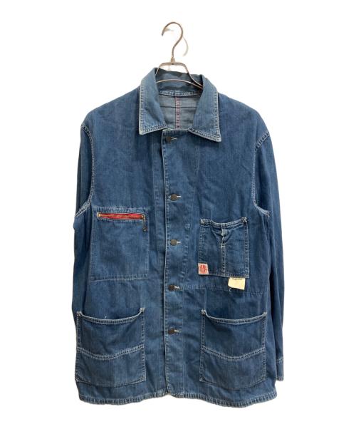 HEADLIGHT（ヘッドライト）HEADLIGHT (ヘッドライト) カバーオール インディゴ サイズ:不明の古着・服飾アイテム