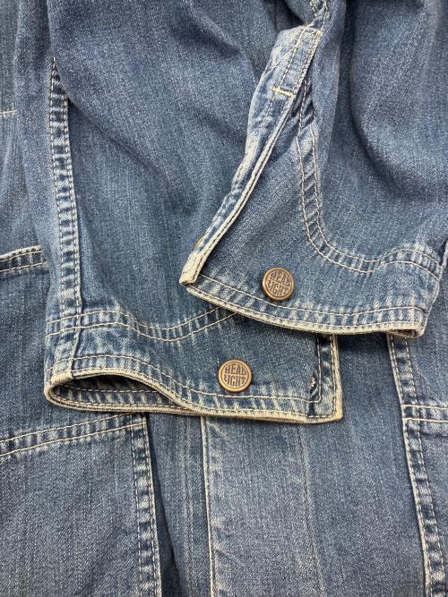 HEADLIGHT（ヘッドライト）HEADLIGHT (ヘッドライト) カバーオール インディゴ サイズ:不明の古着・服飾アイテム