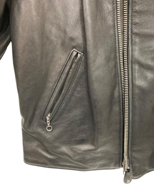Schott（ショット）Schott (ショット) ダブルライダースジャケット ブラック サイズ:38の古着・服飾アイテム