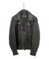 Schott（ショット）の古着「ダブルライダースジャケット」｜ブラック