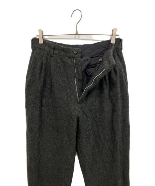 COMME des GARCONS HOMME（コムデギャルソン オム）COMME des GARCONS HOMME (コムデギャルソン オム) ウールスラックス グレー サイズ:Mの古着・服飾アイテム