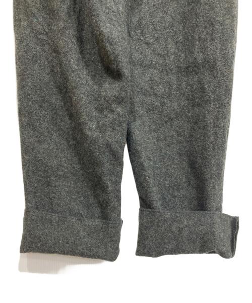 COMME des GARCONS HOMME（コムデギャルソン オム）COMME des GARCONS HOMME (コムデギャルソン オム) ウールスラックス グレー サイズ:Mの古着・服飾アイテム