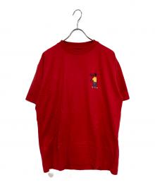 stussy（ステューシー）の古着「プリントTシャツ」｜レッド