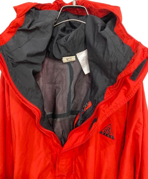 NIKE ACG（ナイキエーシージー）NIKE ACG (ナイキエーシージー) アノラックパーカー レッド サイズ:Ｌの古着・服飾アイテム