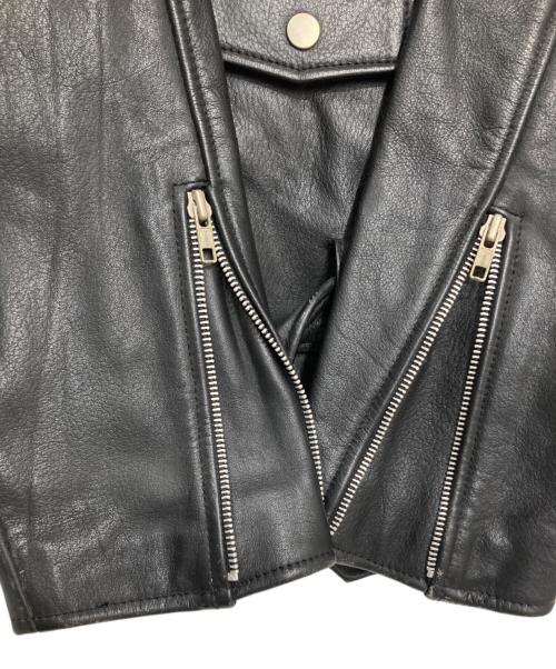 off road（オフロード）off road (オフロード) ライダースジャケット ブラック サイズ:Mの古着・服飾アイテム