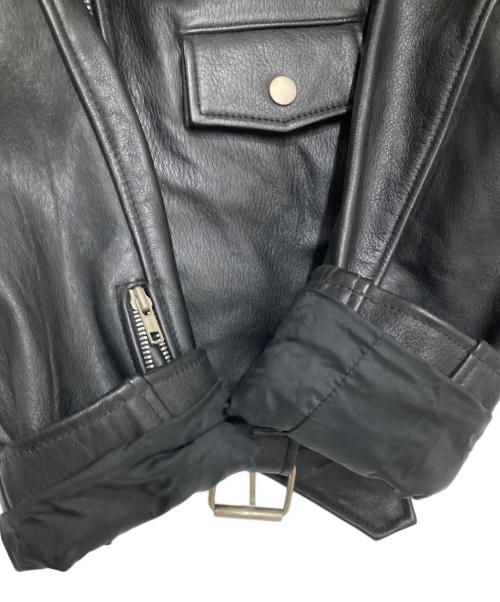 off road（オフロード）off road (オフロード) ライダースジャケット ブラック サイズ:Mの古着・服飾アイテム