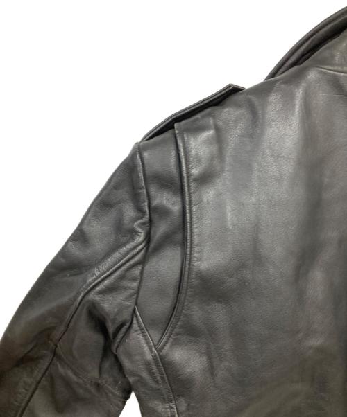 off road（オフロード）off road (オフロード) ライダースジャケット ブラック サイズ:Mの古着・服飾アイテム