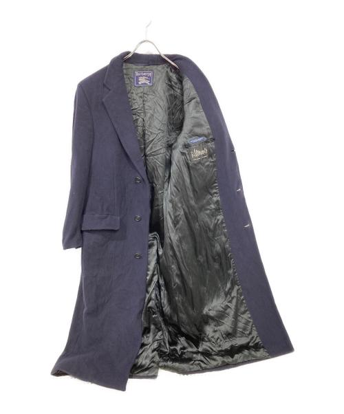 Burberry's（バーバリーズ）Burberry's (バーバリーズ) チェスターロングコート ネイビー サイズ:不明の古着・服飾アイテム