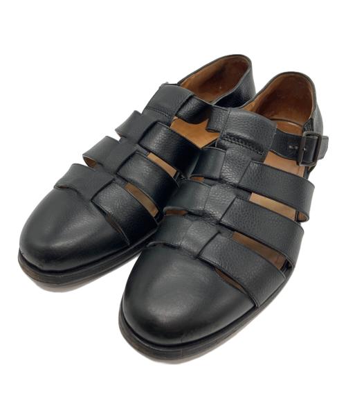 Giacometti（ジャコメッティ）Giacometti (ジャコメッティ) グルカサンダル ブラック サイズ:size42 1/2の古着・服飾アイテム