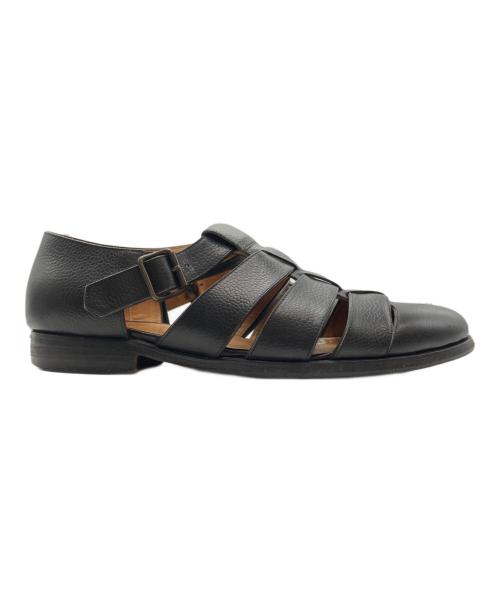 Giacometti（ジャコメッティ）Giacometti (ジャコメッティ) グルカサンダル ブラック サイズ:size42 1/2の古着・服飾アイテム
