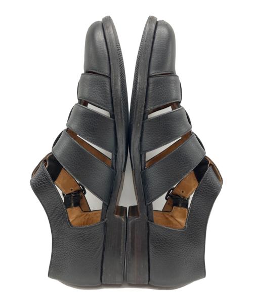 Giacometti（ジャコメッティ）Giacometti (ジャコメッティ) グルカサンダル ブラック サイズ:size42 1/2の古着・服飾アイテム