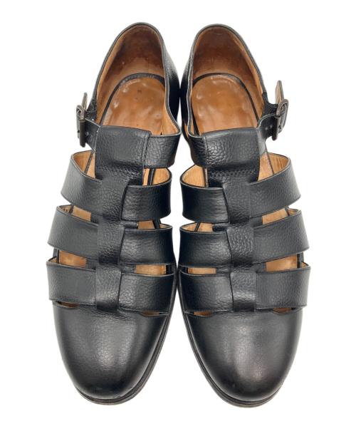 Giacometti（ジャコメッティ）Giacometti (ジャコメッティ) グルカサンダル ブラック サイズ:size42 1/2の古着・服飾アイテム