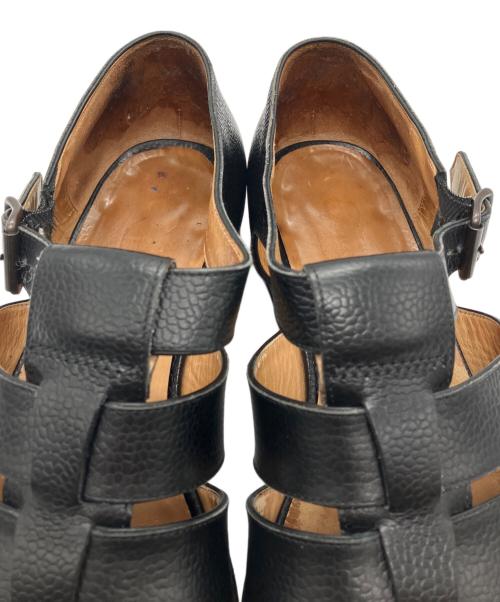 Giacometti（ジャコメッティ）Giacometti (ジャコメッティ) グルカサンダル ブラック サイズ:size42 1/2の古着・服飾アイテム