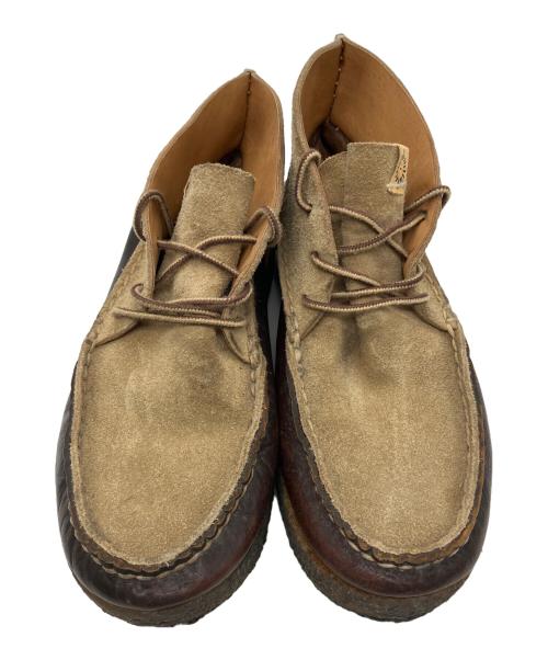 VISVIM（ビズビム）VISVIM (ビズビム) レザーモカシンシューズ ベージュ サイズ:不明の古着・服飾アイテム