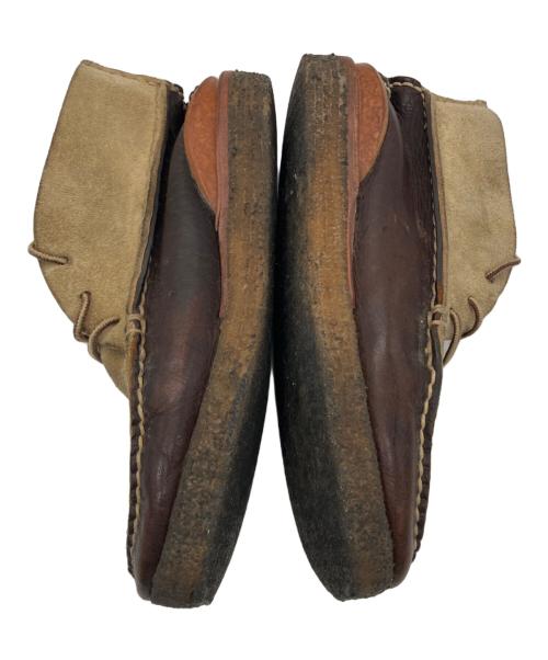 VISVIM（ビズビム）VISVIM (ビズビム) レザーモカシンシューズ ベージュ サイズ:不明の古着・服飾アイテム