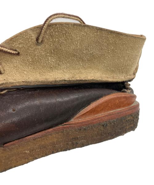 VISVIM（ビズビム）VISVIM (ビズビム) レザーモカシンシューズ ベージュ サイズ:不明の古着・服飾アイテム