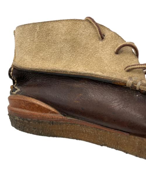 VISVIM（ビズビム）VISVIM (ビズビム) レザーモカシンシューズ ベージュ サイズ:不明の古着・服飾アイテム