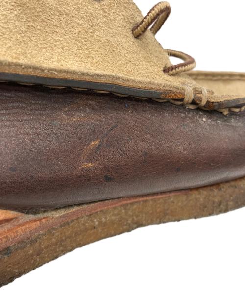 VISVIM（ビズビム）VISVIM (ビズビム) レザーモカシンシューズ ベージュ サイズ:不明の古着・服飾アイテム