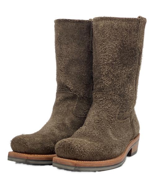 OUR LEGACY（アワーレガシー）OUR LEGACY (アワーレガシー) flat toe boots suede オリーブ サイズ:44の古着・服飾アイテム