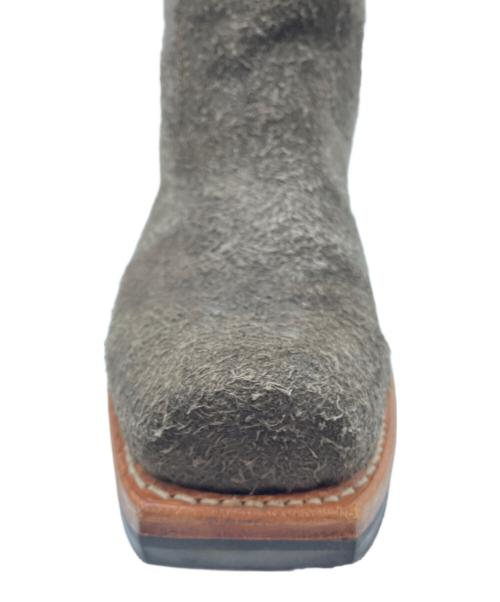 OUR LEGACY（アワーレガシー）OUR LEGACY (アワーレガシー) flat toe boots suede オリーブ サイズ:44の古着・服飾アイテム