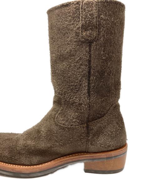 OUR LEGACY（アワーレガシー）OUR LEGACY (アワーレガシー) flat toe boots suede オリーブ サイズ:44の古着・服飾アイテム