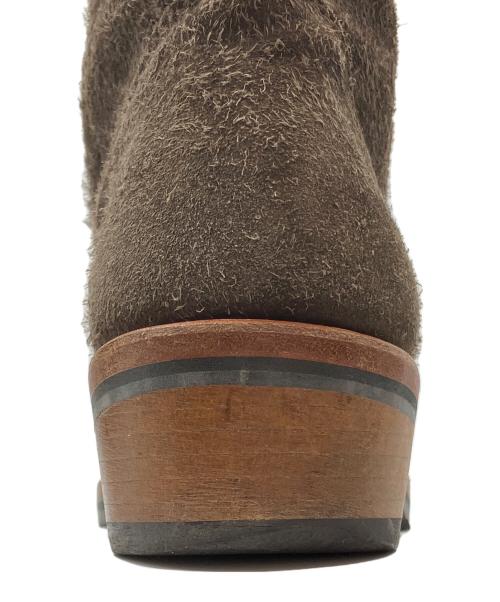OUR LEGACY（アワーレガシー）OUR LEGACY (アワーレガシー) flat toe boots suede オリーブ サイズ:44の古着・服飾アイテム