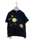 USEDユーズド）の古着「プリントTシャツ」｜ブラック