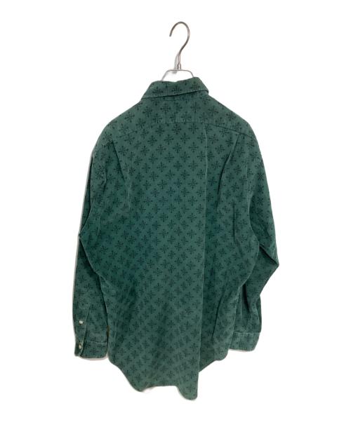 POLO RALPH LAUREN（ポロ・ラルフローレン）POLO RALPH LAUREN (ポロ・ラルフローレン) コーデュロイシャツ グリーン サイズ:SIZE3の古着・服飾アイテム