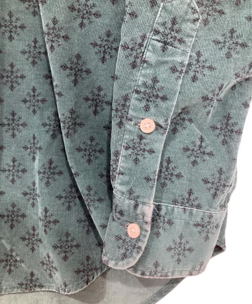 POLO RALPH LAUREN（ポロ・ラルフローレン）POLO RALPH LAUREN (ポロ・ラルフローレン) コーデュロイシャツ グリーン サイズ:SIZE3の古着・服飾アイテム
