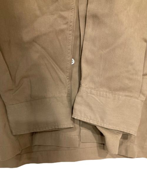 POLO RALPH LAUREN（ポロ・ラルフローレン）POLO RALPH LAUREN (ポロ・ラルフローレン) オープンカラーシャツ ブラウン サイズ:Ｌの古着・服飾アイテム