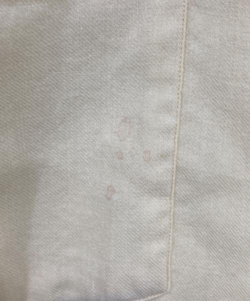 Viyella（ヴァイエラ）Viyella (ヴァイエラ) ウールオープンカラーシャツ イエロー サイズ:Mの古着・服飾アイテム
