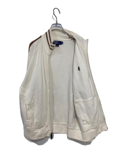 POLO RALPH LAUREN（ポロ・ラルフローレン）POLO RALPH LAUREN (ポロ・ラルフローレン) トラックジャケット ベージュ サイズ:Mの古着・服飾アイテム