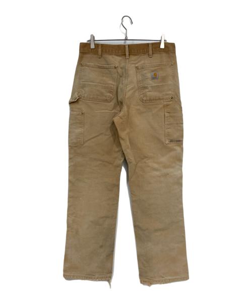 CarHartt（カーハート）CarHartt (カーハート) ダブルニーペインターパンツ ベージュ サイズ:W33の古着・服飾アイテム
