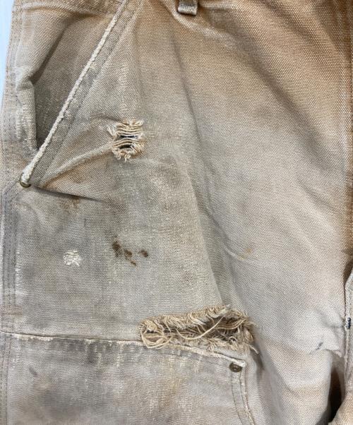 CarHartt（カーハート）CarHartt (カーハート) ダブルニーペインターパンツ ベージュ サイズ:W33の古着・服飾アイテム