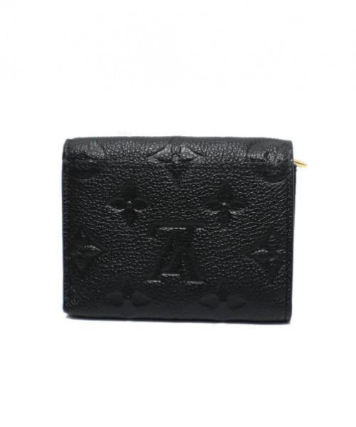 LOUIS VUITTON（ルイ ヴィトン）LOUIS VUITTON (ルイヴィトン) ポルトフォイユ・ゾエ　ノワール ブラック サイズ:- M62935 SP1178　ポルトフォイユ・ゾエ　ノワールの古着・服飾アイテム