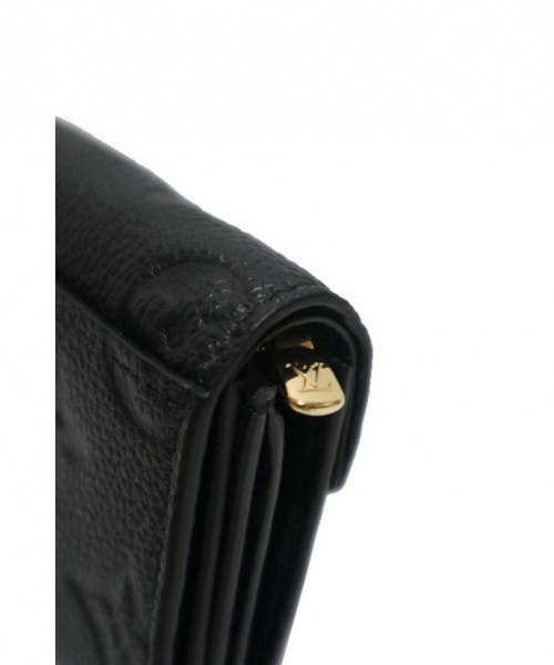 LOUIS VUITTON（ルイ ヴィトン）LOUIS VUITTON (ルイヴィトン) ポルトフォイユ・ゾエ　ノワール ブラック サイズ:- M62935 SP1178　ポルトフォイユ・ゾエ　ノワールの古着・服飾アイテム
