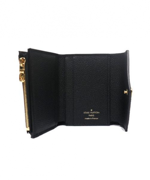 LOUIS VUITTON（ルイ ヴィトン）LOUIS VUITTON (ルイヴィトン) ポルトフォイユ・ゾエ　ノワール ブラック サイズ:- M62935 SP1178　ポルトフォイユ・ゾエ　ノワールの古着・服飾アイテム