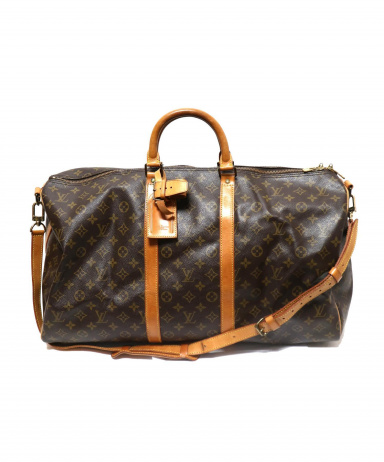 LOUIS VUITTON ルイヴィトン　キーポル55 モノグラム　ブラウン ルイヴィトン ボストンバッグ モノグラム 55キーポル ルイ・ヴィトン