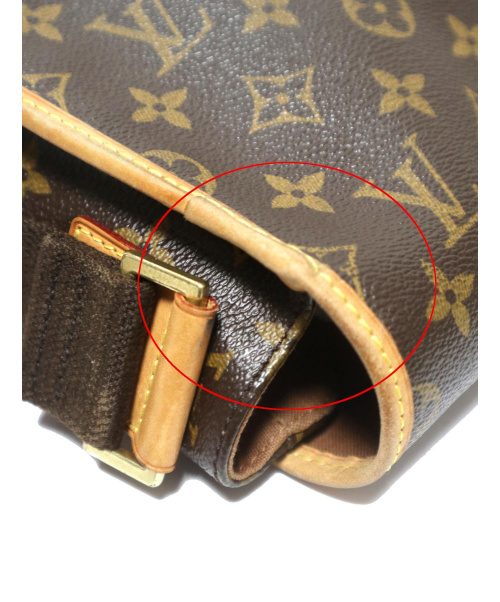 LOUIS VUITTON（ルイ ヴィトン）LOUIS VUITTON (ルイヴィトン) PMボスフォール ブラウン サイズ:PM モノグラム M40106 MI0046　PMボスフォールの古着・服飾アイテム