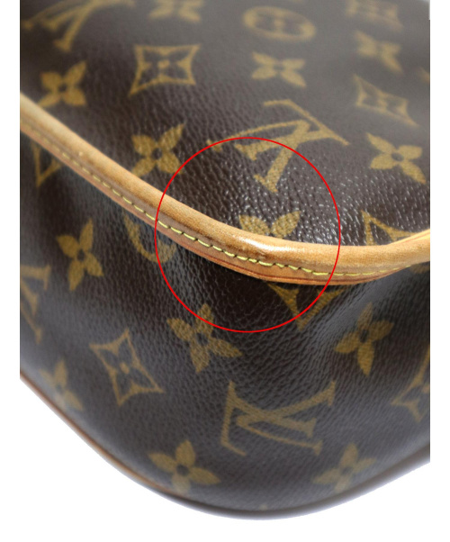 LOUIS VUITTON（ルイ ヴィトン）LOUIS VUITTON (ルイヴィトン) PMボスフォール ブラウン サイズ:PM モノグラム M40106 MI0046　PMボスフォールの古着・服飾アイテム
