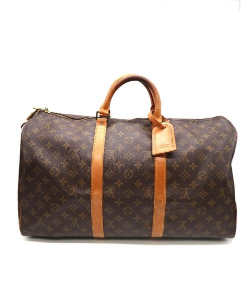 LOUIS VUITTON（ルイ ヴィトン）LOUIS VUITTON (ルイヴィトン) キーポル50トラベルバッグ ブラウン サイズ:50 モノグラム M41426 MB0920の古着・服飾アイテム