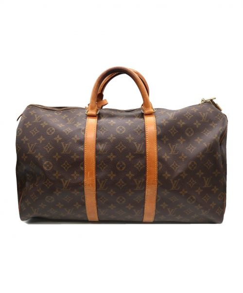 LOUIS VUITTON（ルイ ヴィトン）LOUIS VUITTON (ルイヴィトン) キーポル50トラベルバッグ ブラウン サイズ:50 モノグラム M41426 MB0920の古着・服飾アイテム
